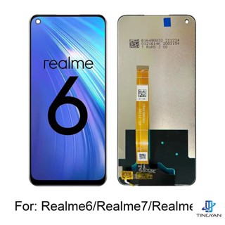 6.5&amp;quot; หน้าจอแสดงผล LCD และหน้าจอสัมผัส Digitizer สําหรับ OPPO Realme 6 6S 7 4G