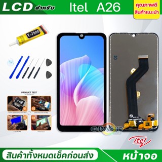 หน้าจอ Lcd Itel A26 จอ + ทัช อะไหล่จอ จอชุด พร้อมทัชสกรีน อินฟินิกซ์ Itel A26/Itel A37