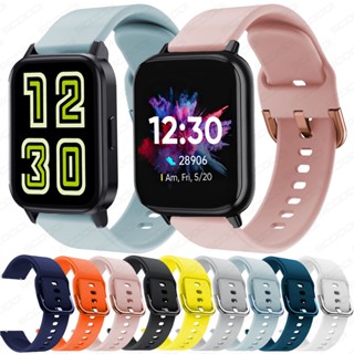 สายนาฬิกาข้อมือซิลิโคน สําหรับ realme DIZO Watch Watch 2 Watch 2 Sports Smart Watch Band