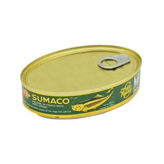 ซูมาโก 215 ปลาแมคเคอเรลในซอส รสขิงก.SUMACO MACKEREL INGINGERSAUCE215G.