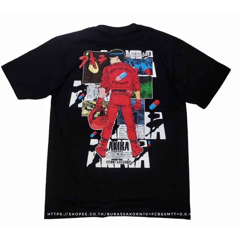 ☫เสื้อakira akira vintage t - shirts