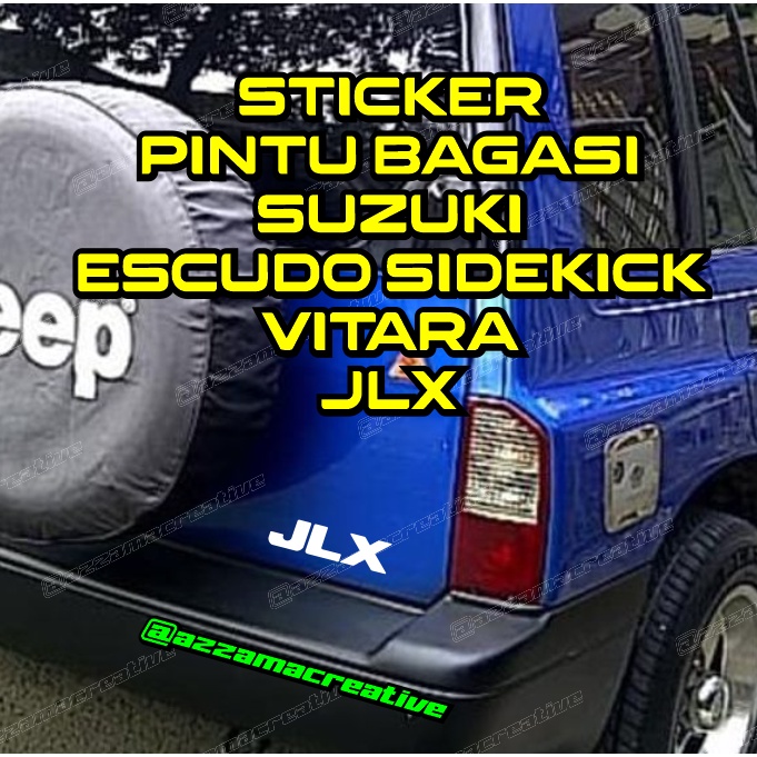 สติ๊กเกอร์ Suzuki Escudo JLX Vitara Sidekick