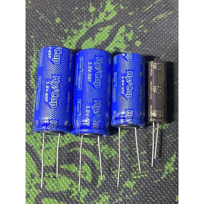 Super capacitor 60F 50F 40F 35F 25F 10F 2.5V 3V 11mAh ผลิตภัณฑ์คุณภาพสูง