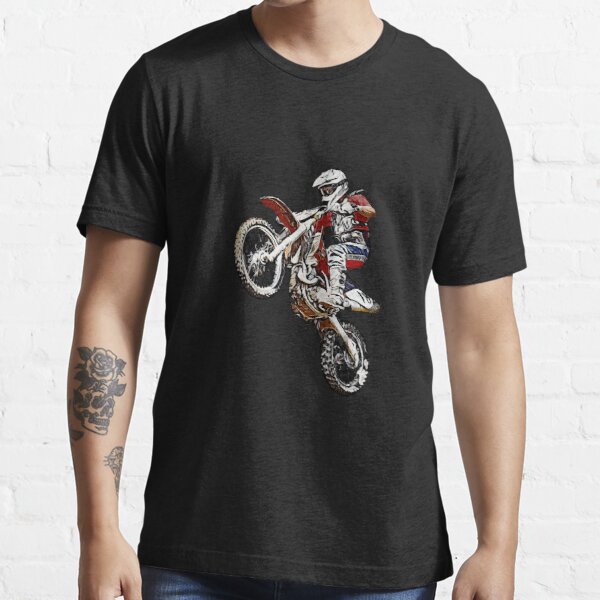 เสื้อยืด พิมพ์ลายการ์ตูนวิบาก Harris KTM Ghezzi Triumph Derbi HYOSUNG Suzuki ขนาดใหญ่ สําหรับผู้ชาย