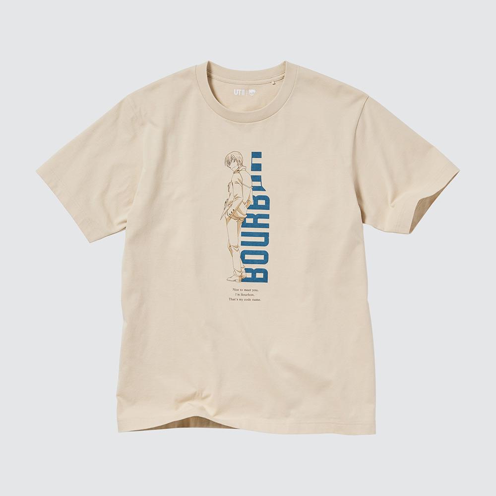 Uniqlo UTMen เสื้อยืด แขนสั้น พิมพ์ลายนักสืบโคนัน สําหรับผู้หญิง และผู้ชาย 462174
