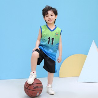 ชุดกีฬาบาสเก็ตบอล แขนกุด กางเกงขาสั้น สองชิ้น สไตล์เกาหลี 12…