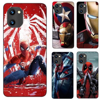 เคสโทรศัพท์ซิลิโคน TPU แบบนิ่ม ลายซุปเปอร์ฮีโร่ Marvel สําหรับ Umidigi G1 Max