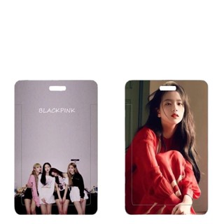 【4】ปกใส่นามบัตร บัตรรถไฟใต้ดิน รูปศิลปินเกาหลี BLACKPINK สําหรับเด็กผู้หญิง