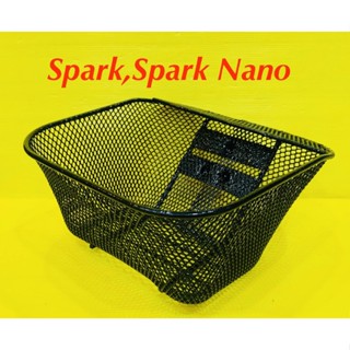 ตะกร้า Spark/Spark nano สีดำ หนา 3A