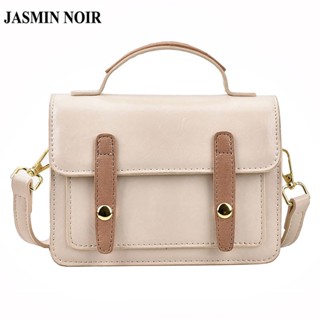 Jasmin NOIR กระเป๋าถือ กระเป๋าสะพายไหล่ สะพายข้าง หนัง PU สําหรับสตรี