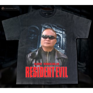 เสื้อยืดผ้าฝ้าย RESIEDNTEVIL-  Bootleg T-Shirt