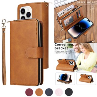 เคสโทรศัพท์มือถือหนัง TPU ฝาพับ พร้อมช่องใส่บัตร และขาตั้ง สําหรับ Samsung Note10 Lite Galaxy S10 S9 S8 Plus Note 10 S8+ S9+ S10+ Note10+