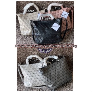 💕Bao Bao Issey Miyake crystal Matte large tote bag