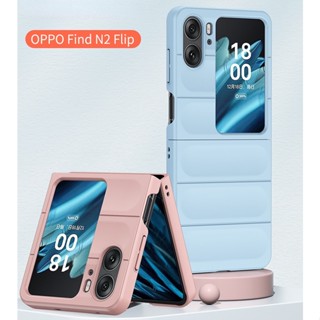 เคสโทรศัพท์มือถือ PC แข็ง ผิวด้าน กันรอยขีดข่วน กันกระแทก สําหรับ OPPO Find N2 Flip 5G FindN2flip