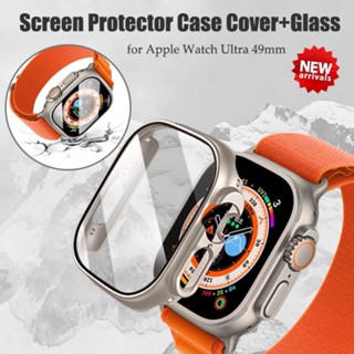 เคสกระจกกันชนหน้าจอ Pc สําหรับ Apple Watch Ultra 49 มม. Iwatch Series 8 49 มม.