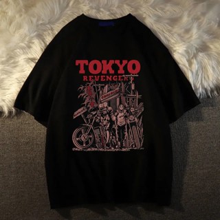 Fashion T-Shirts Tokyo Revengers Printed Tees Casual Daily Wears Summer Oversize Clothing Loose Hot Sale Cotton Str_09