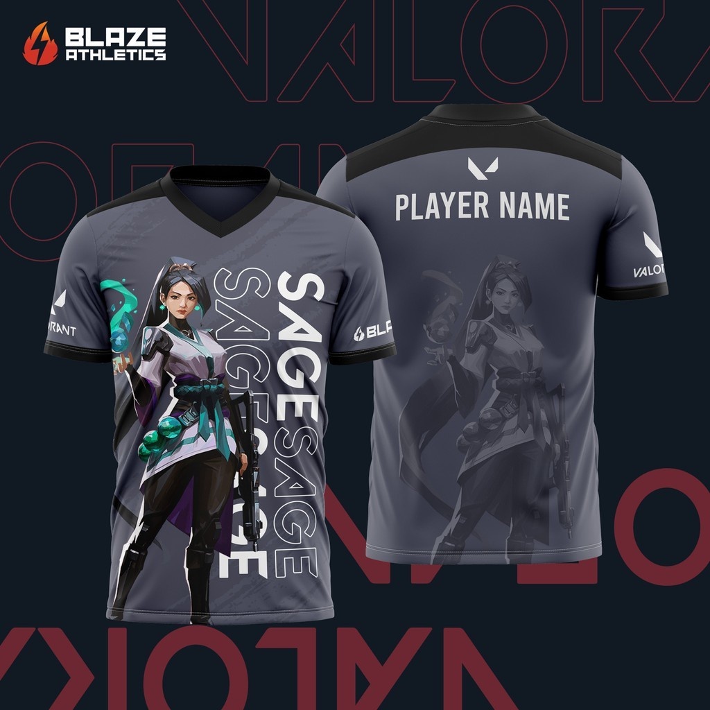 เสื้อยืด SAGE VALORANT JERSEY