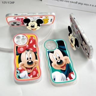 VIVO V25 V25E V23E V20 V5 V5S V11 Pro Plus Lite 2021 5G เคสวีโว่ สำหรับ Case Mouse เคส เคสโทรศัพท์ เคสมือถือ Big Wave Shockproof Cover