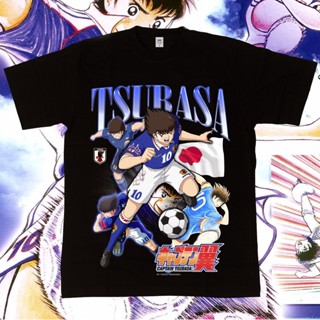 เสื้อยืด พิมพ์ลายการ์ตูนญี่ปุ่น Tsubasa Ozora Captain Tsubasa World Cup Homage Series_03