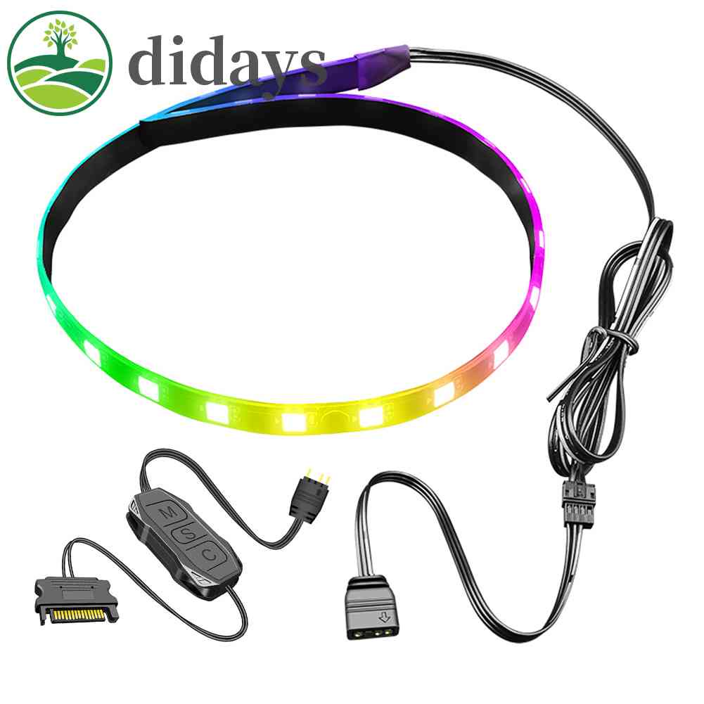Coolmoon CM-LS40 5V ARGB PC เคสไฟ LED SATA 3PIN โคมไฟ RGB คอมพิวเตอร์