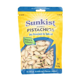 ซันคิสท์พิทาชิโออบเกลือ PISTACHIOS 150ก. SUNKIST150G.