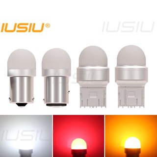 Iusiu ไฟเบรก LED 1156 1157 BA15S BAU15S BAY15D T5 T10 T20 LED 7443 7440 P21W PY21W W21W W5W W3W P21 5W DRL 12V