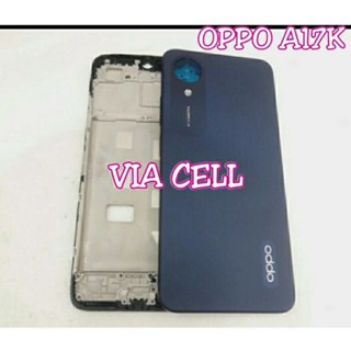 เคสด้านหลัง และกรอบ Lcd แบบเต็ม สําหรับ Oppo A17K ของแท้