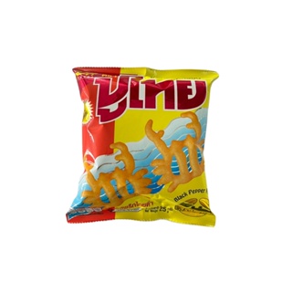 ปูไทยขนมทอดกรอบ POOTHAI เข้มข้น 28ก.SNACK STRONG 28G.