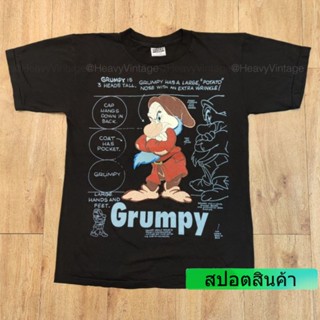 GRUMPY SNOW WHITE CARTOON T-Shirt_03