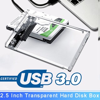 กล่องใส่ HDD USB 3.0 External Box Hard Drive 2.5 กล่องใส่ฮาร์ดดิส External Hard Drive Enclosure USB 3.0 External Box