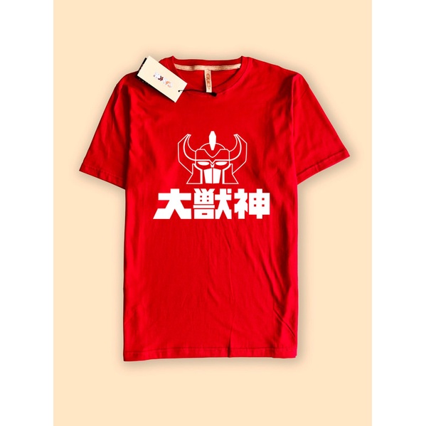 เสื้อยืด Power Rangers Megazord โลโก้ญี่ปุ่น