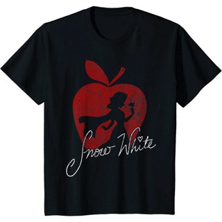 Disney Snow White Apple Silhouette Graphic T-Shirt Kids Clothes_03