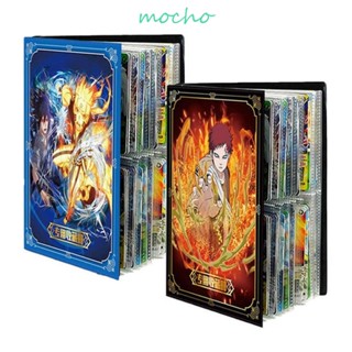 Mocho สมุดเก็บการ์ดเกม โฟลเดอร์ โฟโต้การ์ด อัลบั้มเกม Naruto สําหรับสะสมการ์ดเกม