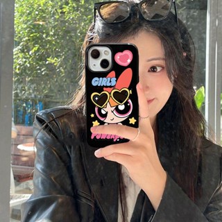 เคสโทรศัพท์มือถือ ลาย The Powerpuff Girls สําหรับ IPhone 11 14 13 12 Pro Max XR 14 8 7 Plus X XS Max