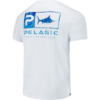 Pelagic Stratos Icono เสื้อตกปลา แขนสั้น ประสิทธิภาพ ตกปลา ป้องกันแสงแดด