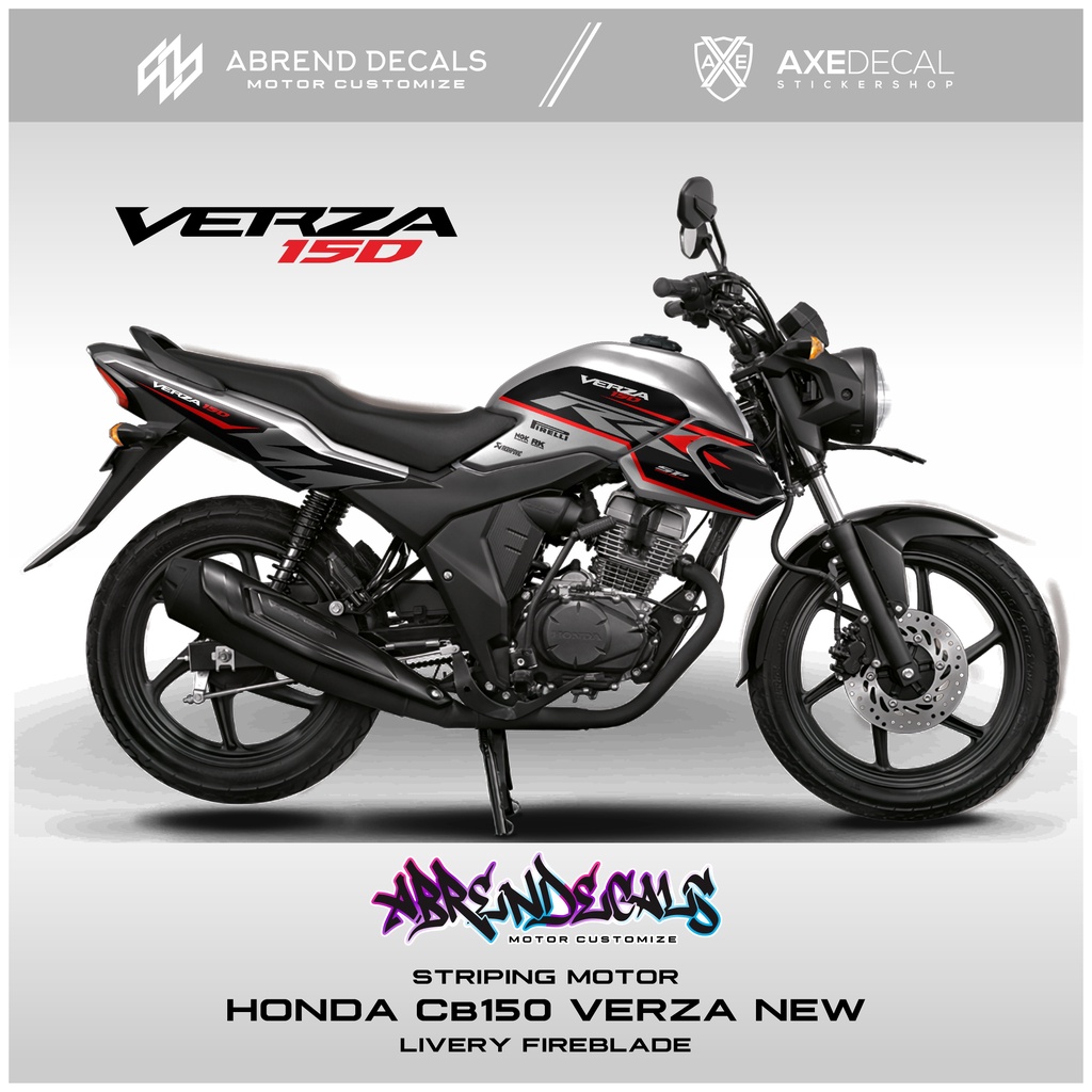 สติกเกอร์ติดตกแต่งรถจักรยานยนต์ HONDA CB 150r VERZA CB VERXA | Shopee