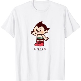 เสื้อยืดแขนสั้น พิมพ์ลายตัวอักษร Astro Boy chibi (Atom) (C) Tezuka แฟชั่นสําหรับผู้ชาย และผู้หญิง_02