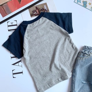 ชุดเสื้อเชิ้ต ผ้าฝ้าย ลายยูนิคอร์น แฟชั่นฤดูร้อน สําหรับเด็กผู้ชาย และเด็กผู้หญิง 2023