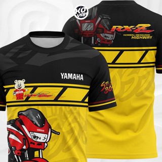 【สินค้าใหม่ พร้อมส่ง】เสื้อยืด ลาย BAJU JERSEY YAMAHA RXZ