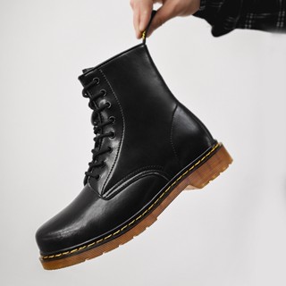 DR.MARTENS รองเท้าบูทมาร์ติน หนังวัวแท้ สไตล์อังกฤษ สําหรับผู้ชาย และผู้หญิง O08H