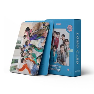 โฟโต้การ์ด ENHYPEN 2023 SEASONS GREETINGS LOMO การ์ด โปสการ์ด การ์ดสะสม 55 ชิ้น