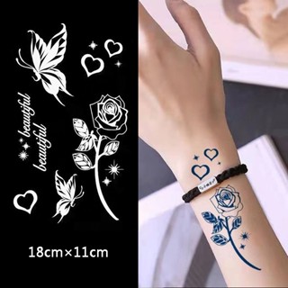 【COCO Magic tattoo】สติกเกอร์รอยสักชั่วคราว กึ่งถาวร กันน้ํา ติดทนนาน 15 วัน 18 ซม.*11 ซม.