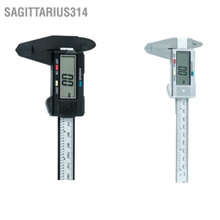  Sagittarius314 คาลิปเปอร์อิเล็กทรอนิกส์พลาสติกหน้าจอ LCD คาลิเปอร์ดิจิตอลสำหรับการวัดเส้นผ่านศูนย์กลางภายในและภายนอก