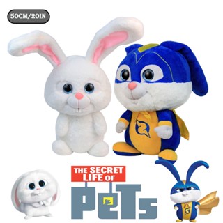 20In/50CM The Secret Life of Pets Snowball Plush Toys Bunny Doll Kids Xmas Gifts