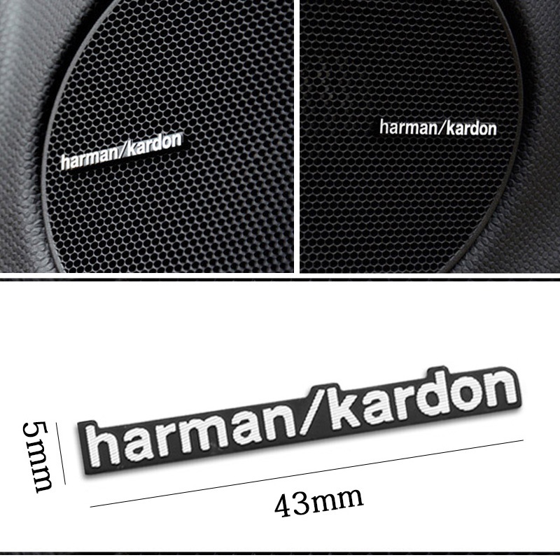 [พร้อมส่ง] สติกเกอร์ตราสัญลักษณ์ Harman Kardon สําหรับลําโพงรถยนต์ BMW Benz