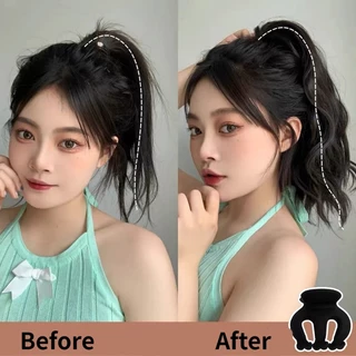 กิ๊บติดผมหางม้า อะคริลิค ขนาดเล็ก สีพื้น แบบเรียบง่าย
