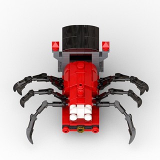 ชุดของเล่นโมเดลรถยนต์ รูปเกมสยองขวัญ Moc Choo-Choo Charles Spider สําหรับเด็ก