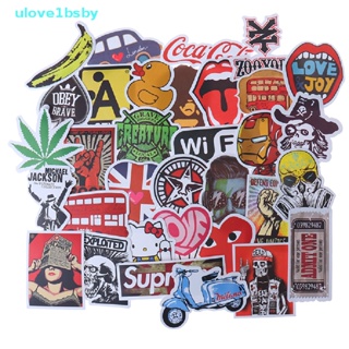 Ulove1bsby สติกเกอร์ ลายการ์ตูนกราฟฟิตี้ สําหรับติดตกแต่งแล็ปท็อป 100 ชิ้น