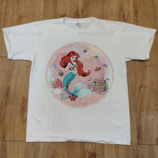 LITTLE MERMAID MOVIE CARTOON เสื้อลายการ์ตูน เสื้อวง เสื้อทัวร์