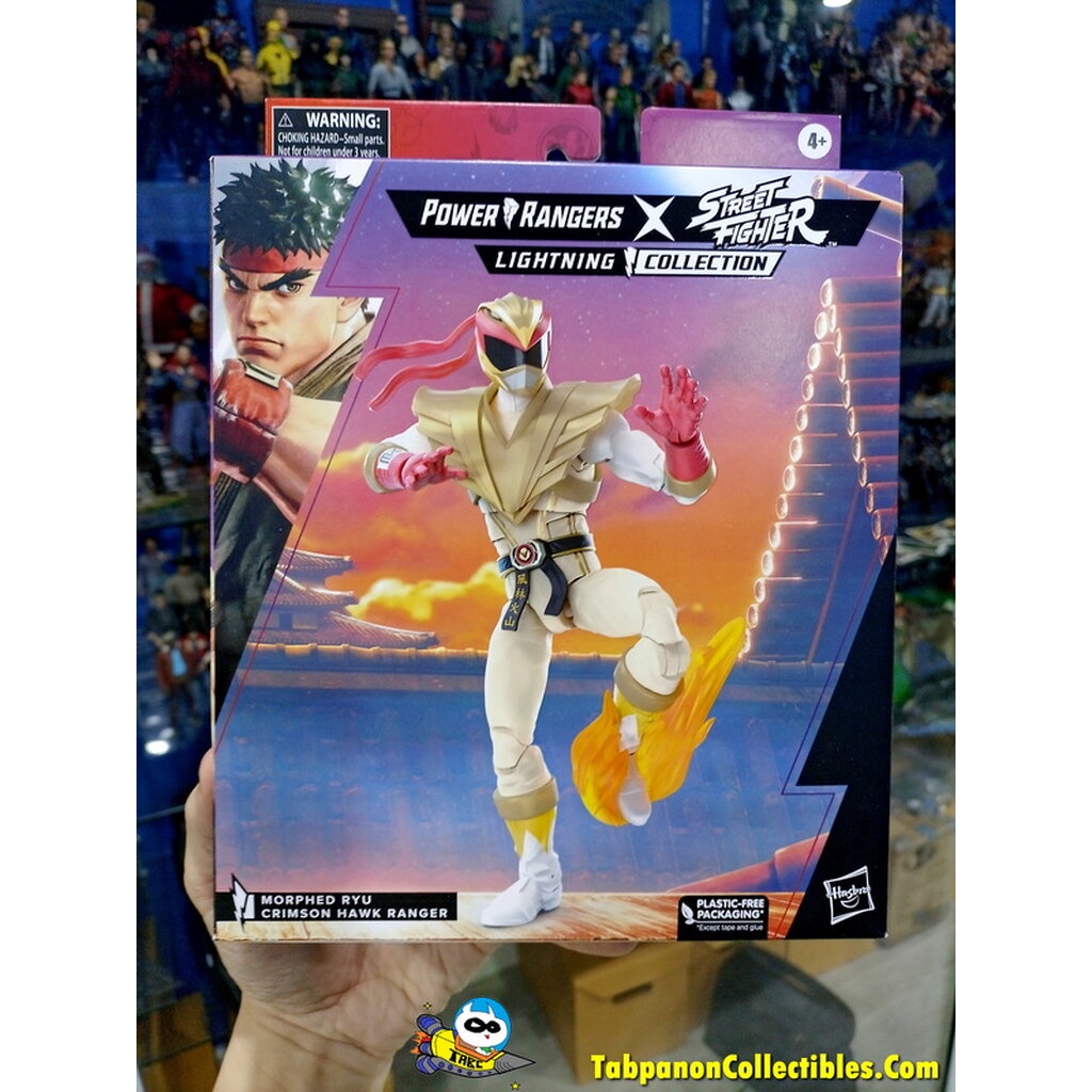 [2023.01] Hasbro Power Rangers X Street Fighter Lightning Collection Morphed Ryu Crimson Hawk Ranger 6-Inch Action Fi...